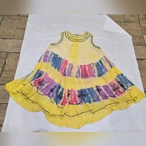India Boutique Yellow Dress. M/L